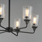 Hudson Chandelier Black by Maxim Lighting