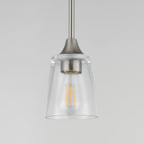Hudson Mini Pendant Satin Nickel by Maxim Lighting
