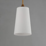 Hudson Pendant Natural Aged Brass by Maxim Lighting