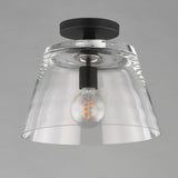 Hudson Semi-Flush Mount Black by Maxim Lighting