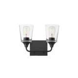 Hudson Vanity Light Black by Maxim Lighting