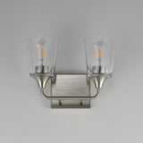 Hudson Vanity Light Satin Nickel by Maxim Lighting