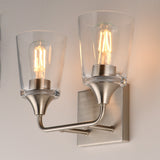 Hudson Vanity Light Satin Nickel by Maxim Lighting