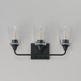 Hudson Vanity Light Black by Maxim Lighting
