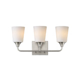 Hudson Vanity Light Satin Nickel by Maxim Lighting