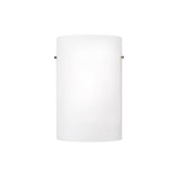 Hudson Wall Sconce — 9 Inch, Brushed Nickel/Chrome