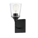 Hudson Wall Sconce Black by Maxim Lighting