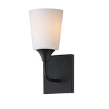 Hudson Wall Sconce Black by Maxim Lighting