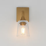 Hudson Wall Sconce Natural Aged Brass by Maxim Lighting