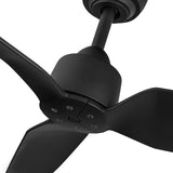 Hugo Fan Matte Black By Kuzco Detailed View