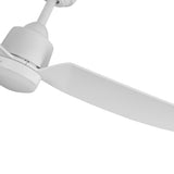 Hugo Fan White With Light By Kuzco Detailed View 1