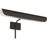 Hull Picture Light — 18", Aged Iron, Aged Iron