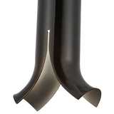 Husk Pendant Glossy Black By Kuzco - Detailed View