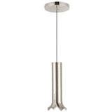 Husk Pendant Polished Nickel By Kuzco - Side View1