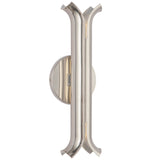 Husk Wall Sconce Polished Nickel By Kuzco - Side View