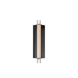 Hyperion LED Wall Sconce by ET2 - 18 Inch, Black