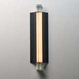 Hyperion LED Wall Sconce by ET2 - 18 Inch, Black