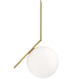IC Lights Pendant Large Gold By Flos