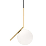 IC Lights Pendant Small Brass By Flos
