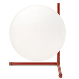 IC Lights Table Lamp T2 Burgundy Red By Flos