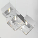 Ice Cube Multilight Suspension by ET2 - 3-Light Polished Chrome