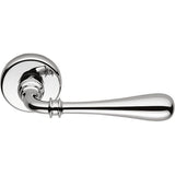 Ida Door Lever in Polished Chrome by Colombo Design