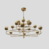 Iglu Chandelier By Masiero, Size: Large, Finish: Coated Bronze, , | Casa Di Luce Lighting