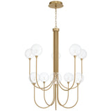 Iissa Chandelier 10 Lights Gold Clear By Eurofase