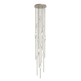 Il Pezzo Mancante 12 Cluster Chandelier By Il Pezzo Mancante, Finish: Nickel, , | Casa Di Luce Lighting