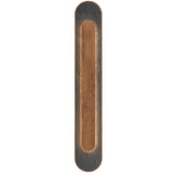 Petra Rounded Linear Wall Lamp with Slate Accent