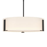 Impressions Pendant in Black by Hubbardton Forge