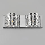Inca Wall Mount by ET2 - 2-Light Polished Chrome