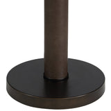 Incanta Floor Lamp Plated Dark Bronze By Renwil Detailes View
