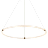Inkara Suspension Extra Large Aged Gold Brass By Matteo
