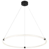 Inkara Suspension Extra Large Matte Black By Matteo- Front View