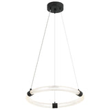 Inkara Suspension Small Matte Black By Matteo- Front View