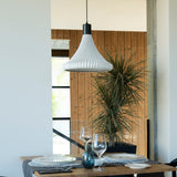 Inn Pendant Medium White By A Emotional Light - Lifestyle View10