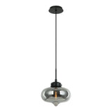 Irresistible Organic Charm Pendant Wide Drum Smoke