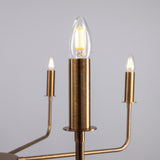 Irvine Chandelier - Antique Brass
