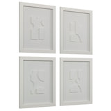 Ispra Wall Art, Set of 4 By Renwil - Side View