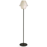 Ivory White Black Metal Hotel Floor Lamp by LZF