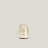 Ivory White Small Igloo Table Lamp by LZF