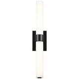 Izza Vanity Light Matte Black By Kichler - Front View