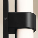 Izza Vanity Light Matte Black By Kichler - Lifestyle View1