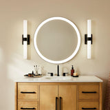 Izza Vanity Light Matte Black By Kichler - Lifestyle View3