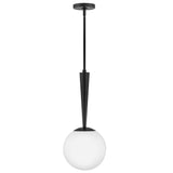 Izzy Pendant Light Black By Lark Living- Front View 1