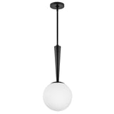 Izzy Pendant Light Black By Lark Living- Front View 2