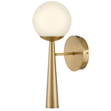 Izzy Wall Light Lacquered Brass By Lark Living - Side View3