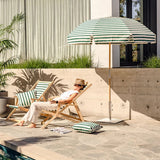 Jardin 'Italian' Umbrella 210 cm Diameter UPF50+ by Basil Bangs