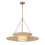 Juniper 29.5'' Soft Gold Chandelier by Crystorama